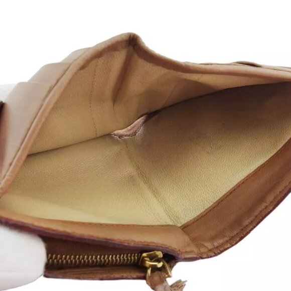 BOTTEGA VENETA Bifold Wallet Intrecciato Leather Authentic Used - Picture 7 of 9